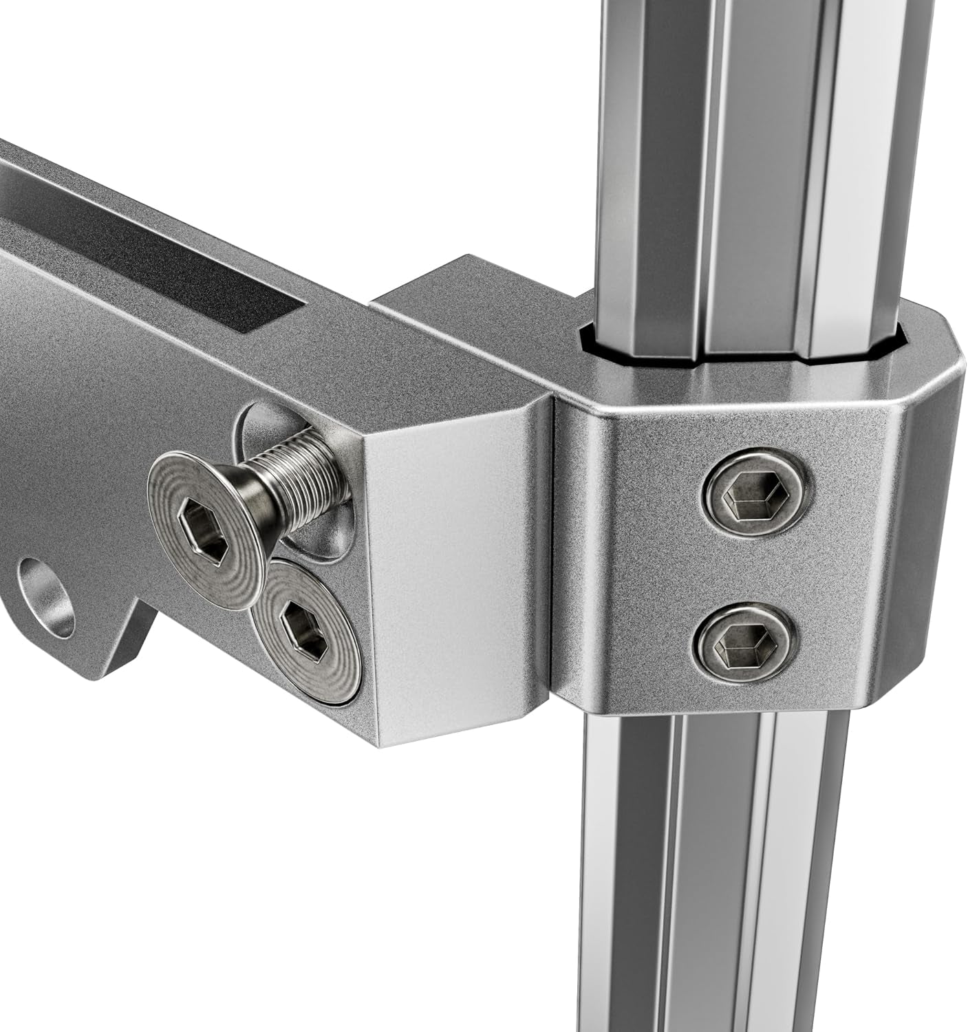 Packout Tool Rail Side Mount — Anodized Aluminum, Silver