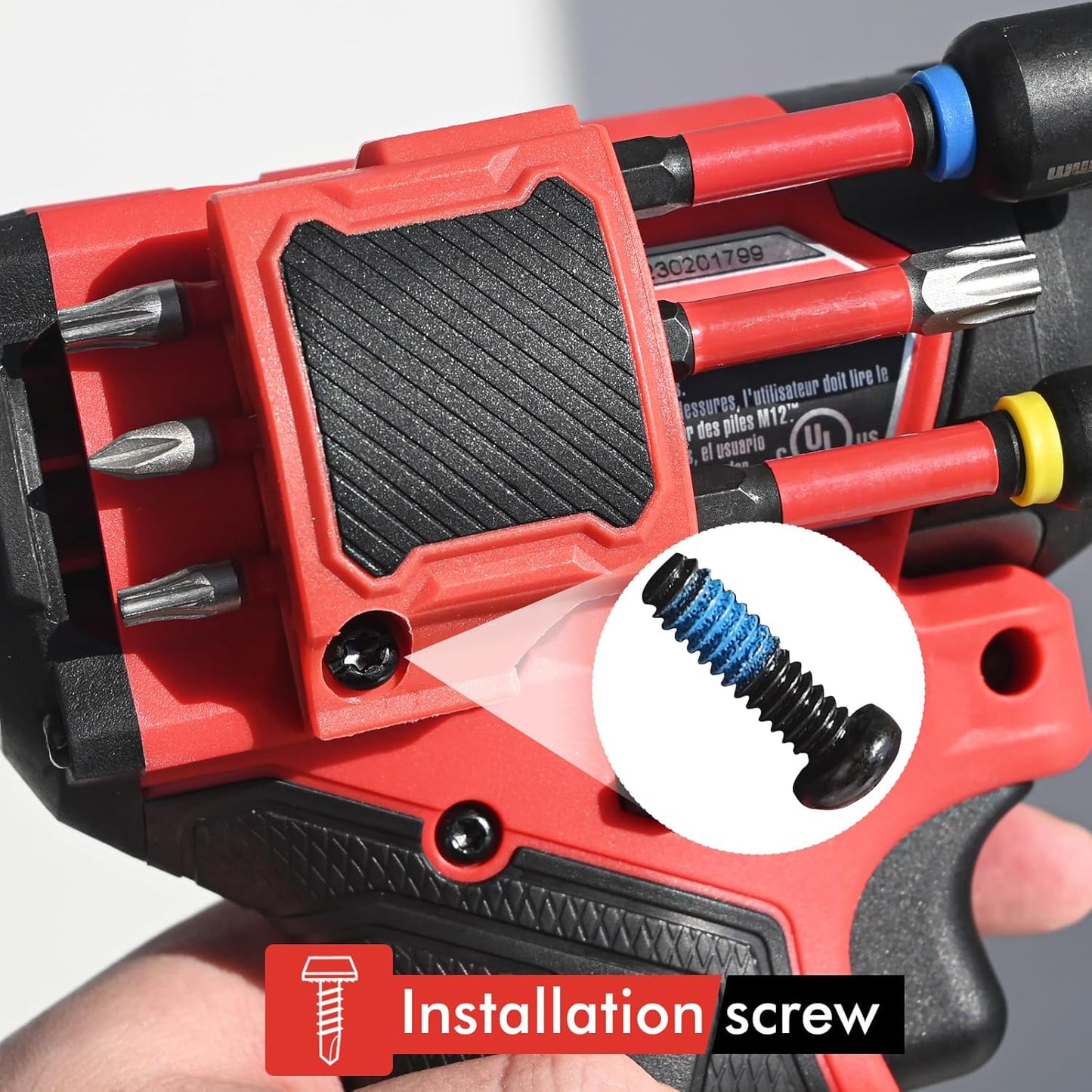 2-Pack Magnetic Bit Holders for Milwaukee M12 GEN3 Drills