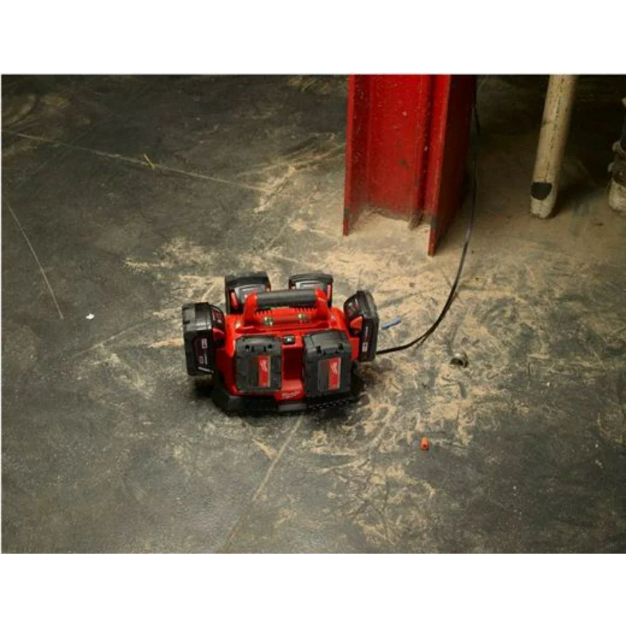Cargador secuencial Milwaukee 48-59-1806 M18 de seis bahías
