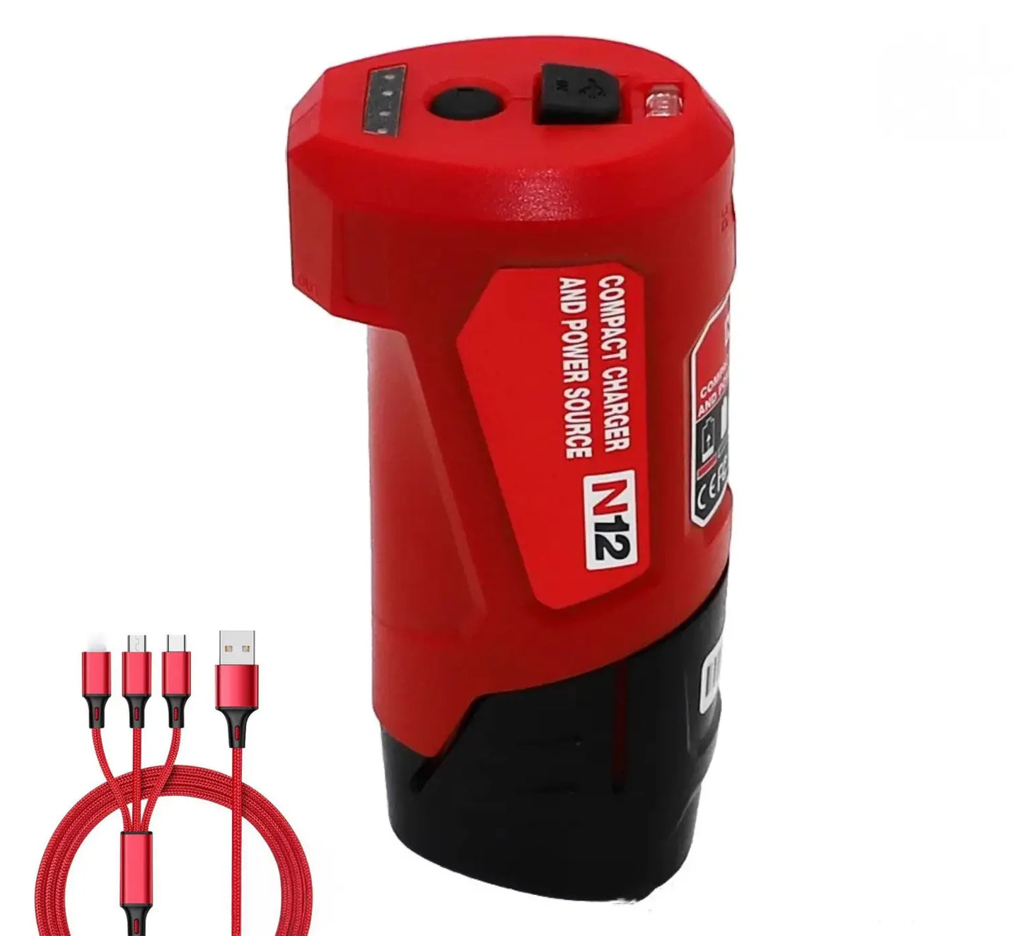 milwaukee heated jacket battery adapter