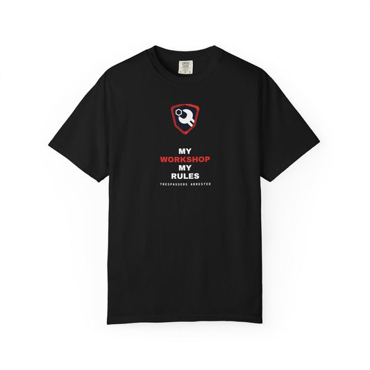 My Workshop My Rules — Black