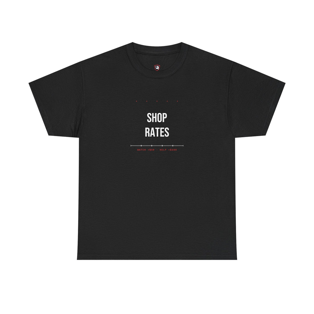 Shop Rates — Black