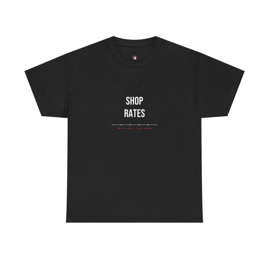 Shop Rates — Black