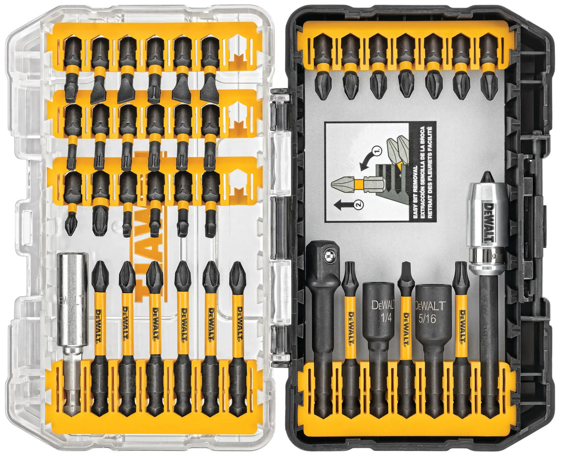 DeWalt FlexTorq DWA2T40IR impact-ready driver bit set