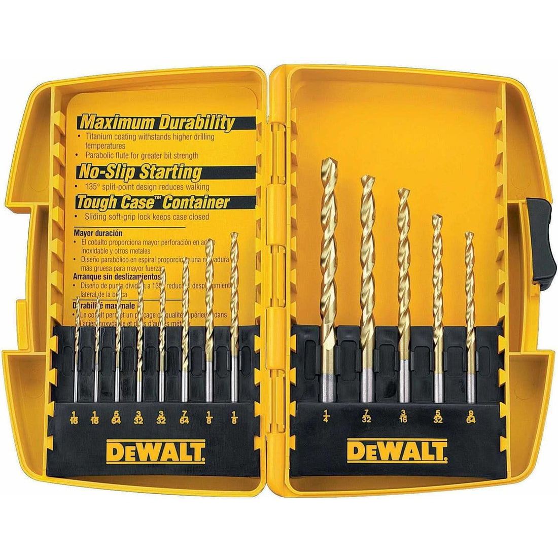DeWalt Titanium Drill Bit Set