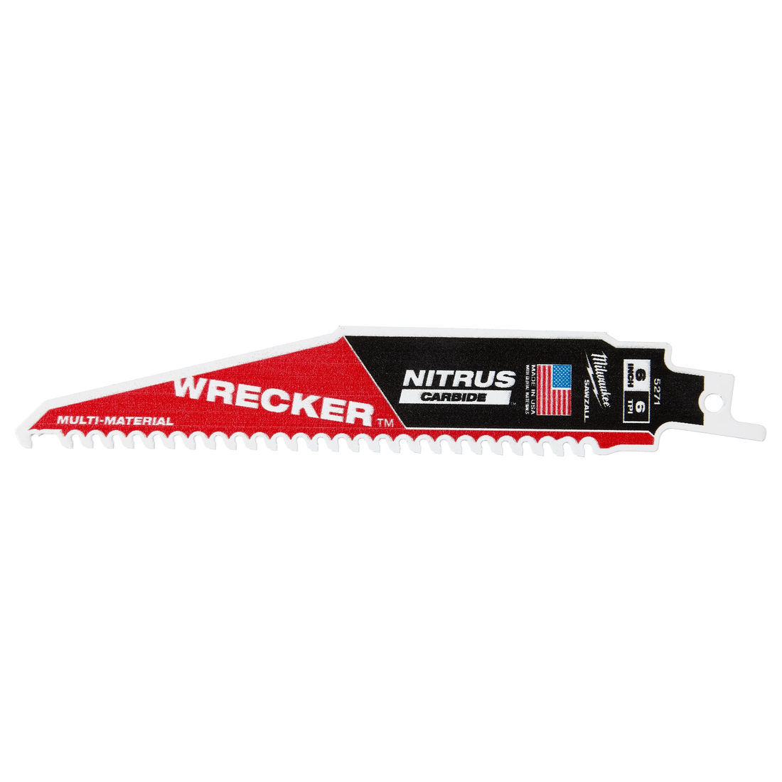 Milwaukee SAWZALL 6-inch Demolition Reciprocating Saw Blade