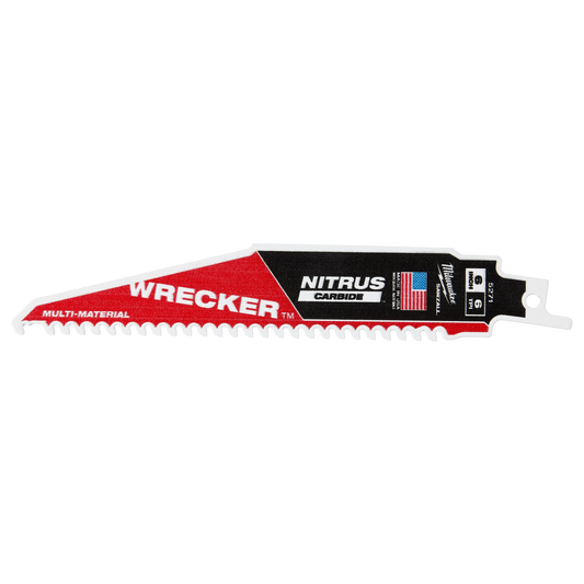 Milwaukee SAWZALL 6-inch Demolition Reciprocating Saw Blade