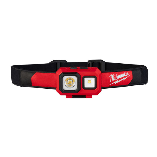 Milwaukee 2104 Linterna frontal de haz puntual/inundación