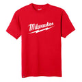 Milwaukee Heavy Duty Short-Sleeve T-Shirt — Red