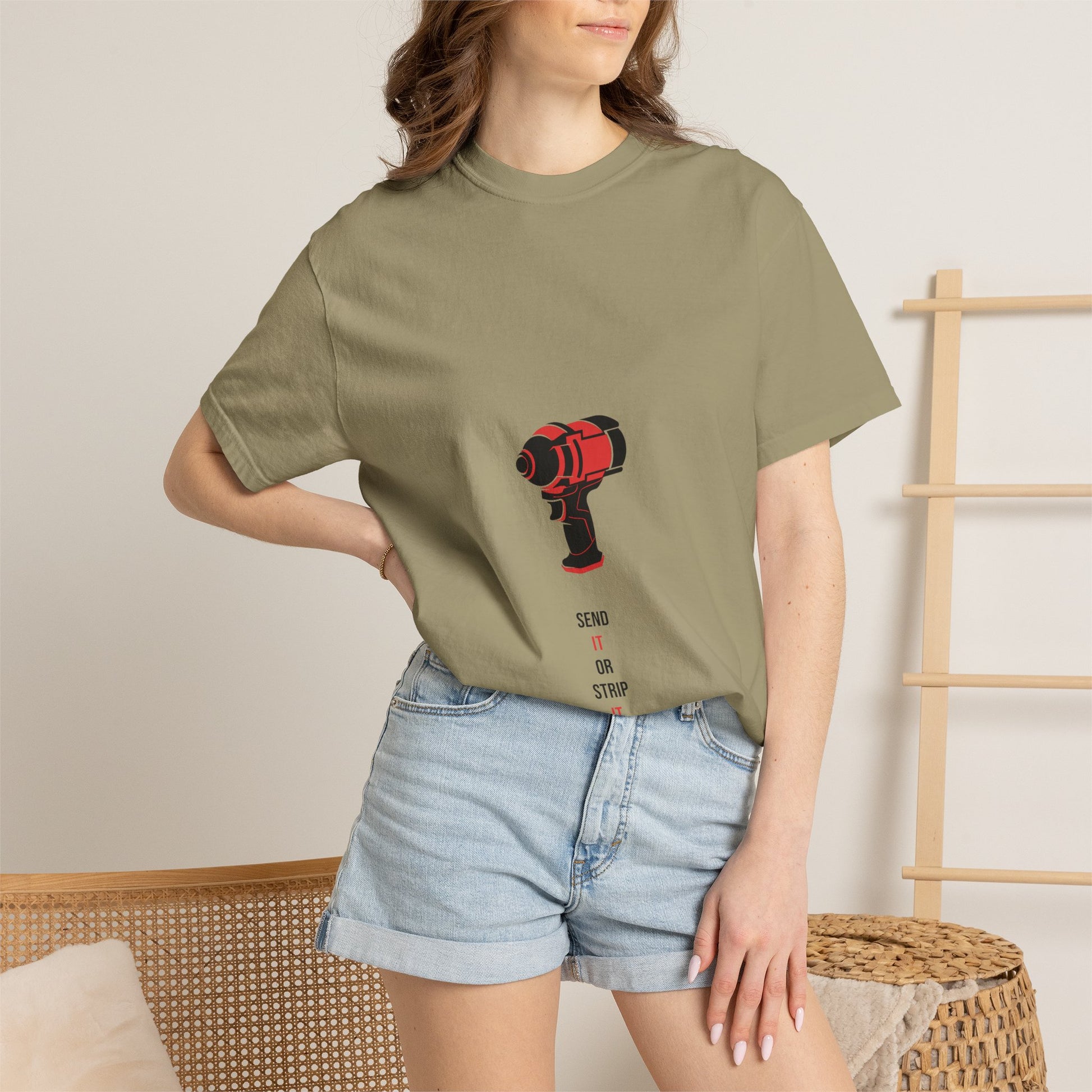 Send It Or Strip It — Khaki