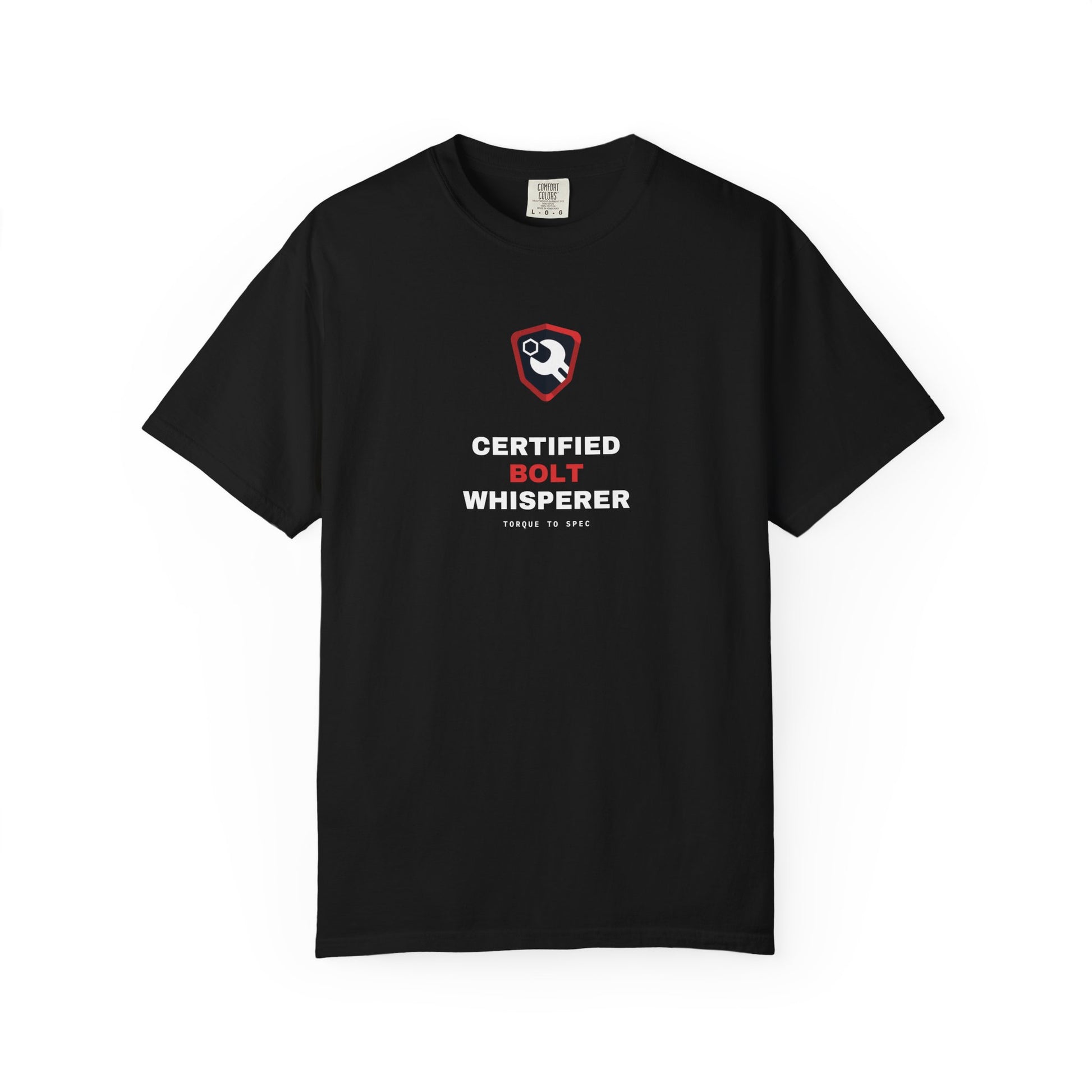 Certified Bolt Whisperer — Black