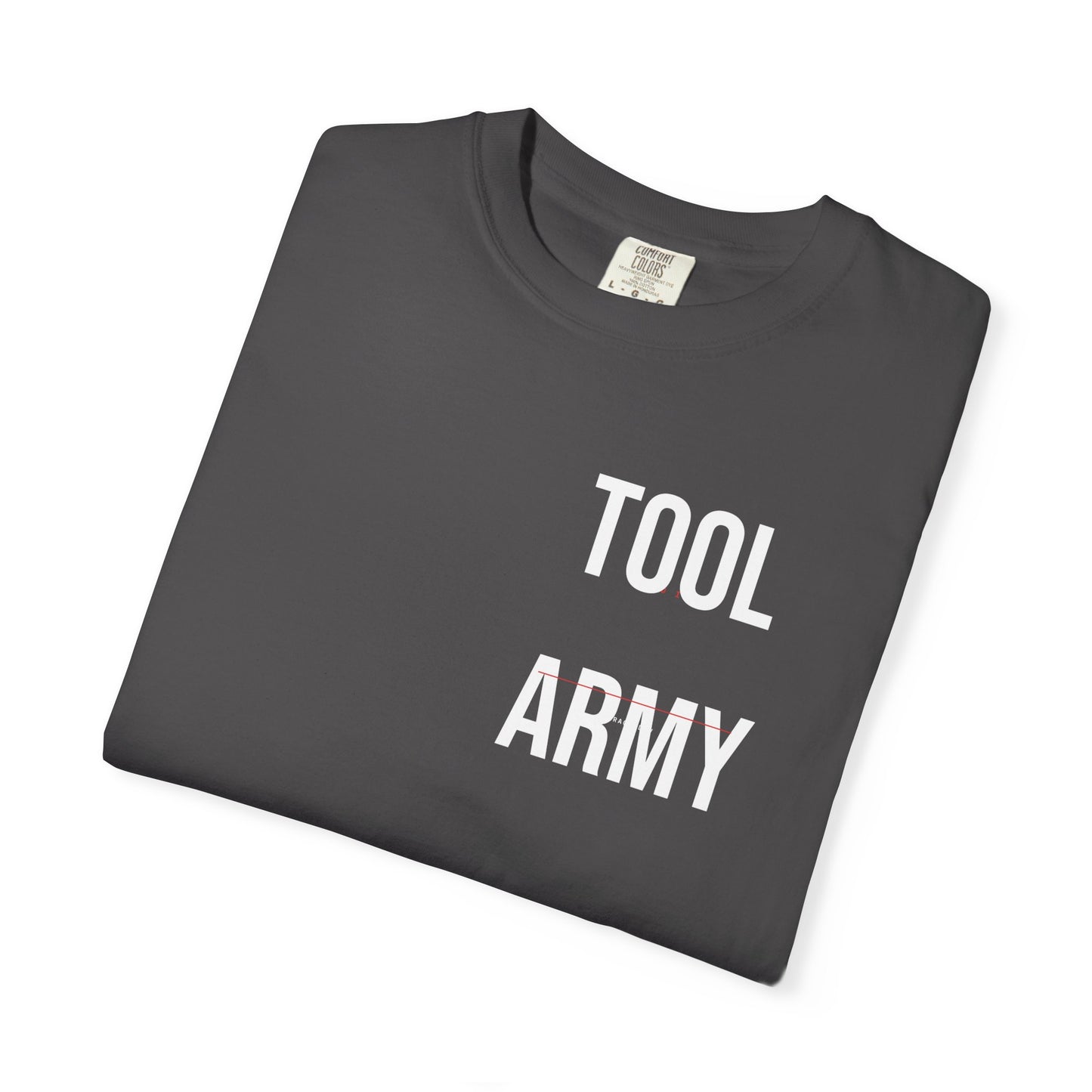The Tool Doesn't Make The Tradesman — Heavyweight Tee — Tool Army