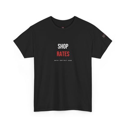Shop Rates — Heavyweight Tee — Tool Army