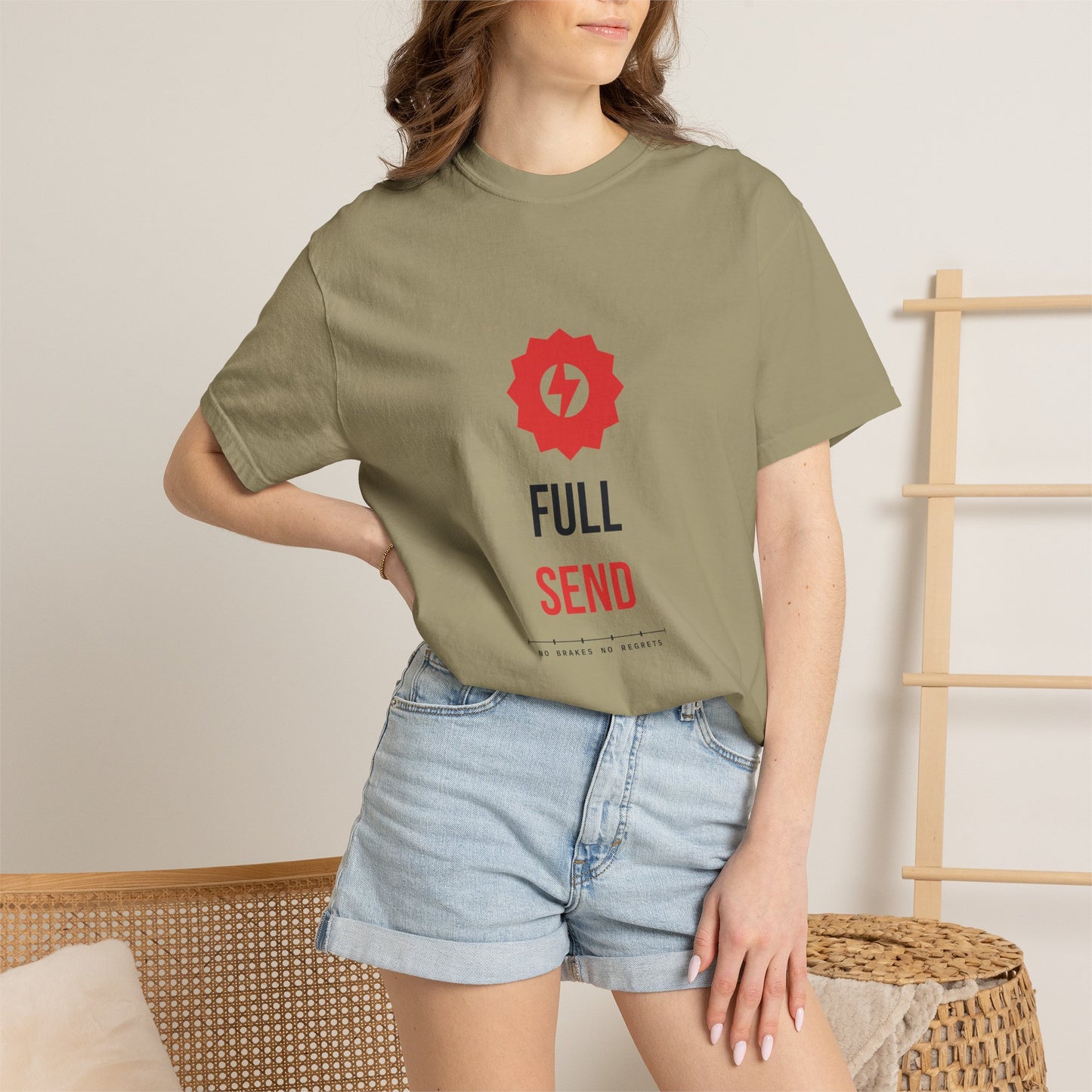 Full Send — Heavyweight Tee — Tool Army