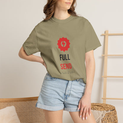 Full Send — Heavyweight Tee — Tool Army