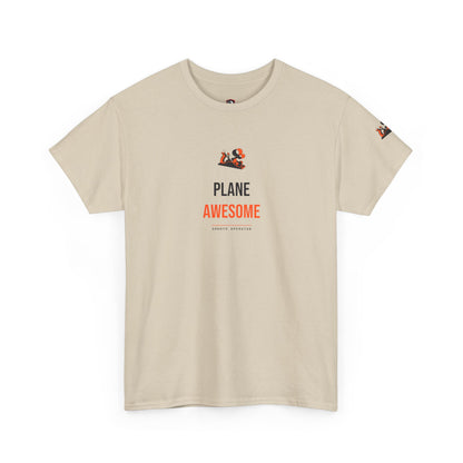 Plane Awesome — Heavyweight Tee — Tool Army