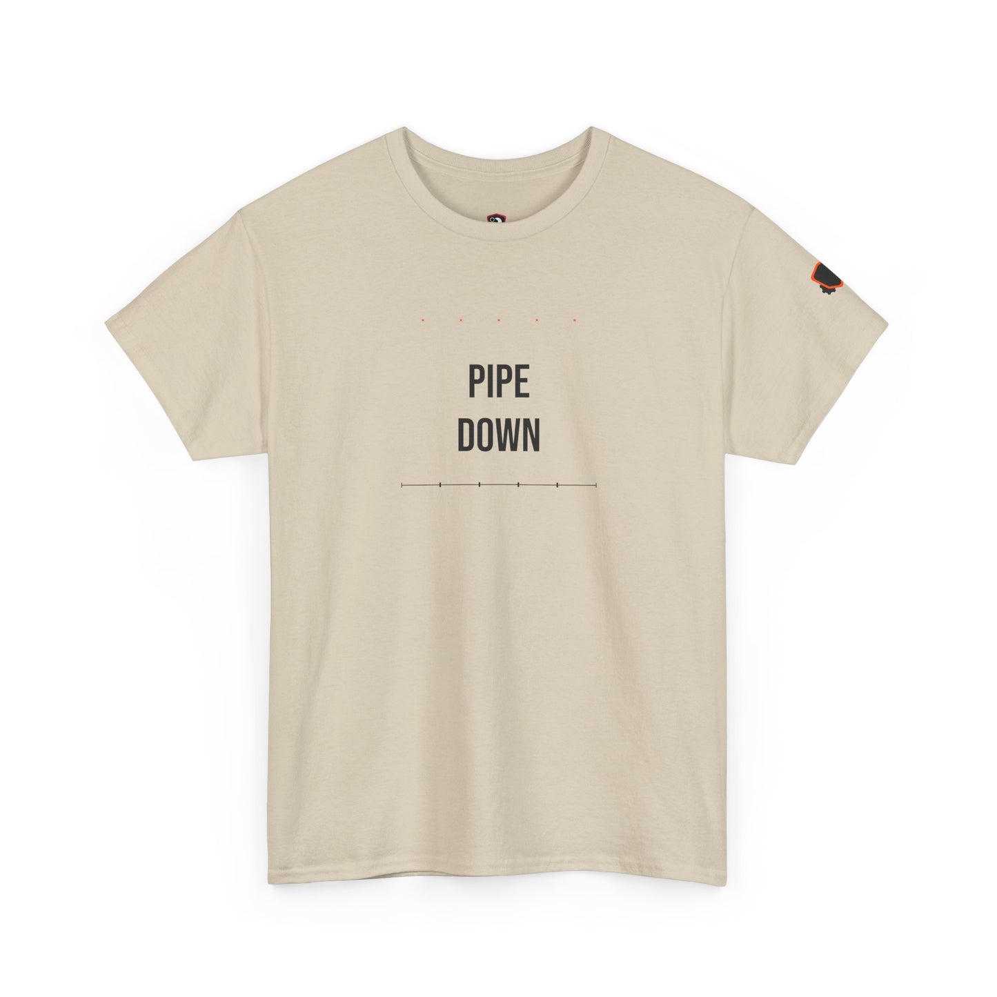 Pipe Down — Heavyweight Tee — Tool Army