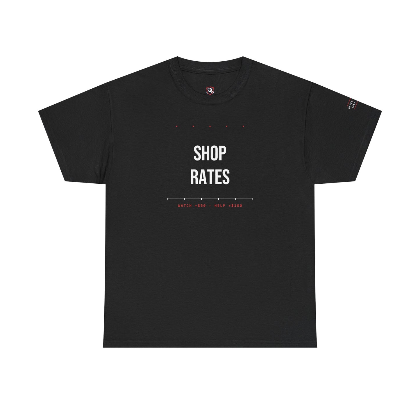 Shop Rates — Black