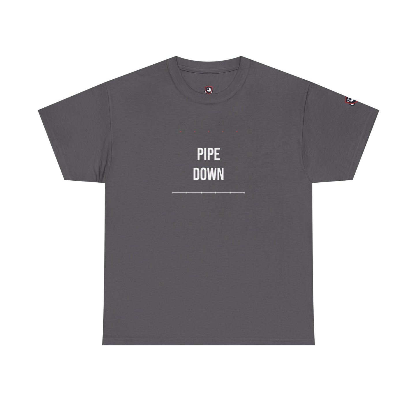 Pipe Down — Heavyweight Tee — Tool Army