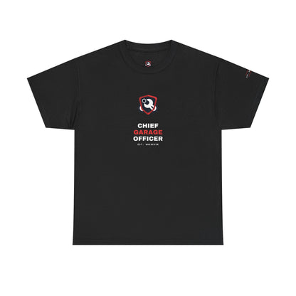 Chief Garage Officer — Heavyweight Tee — Tool Army