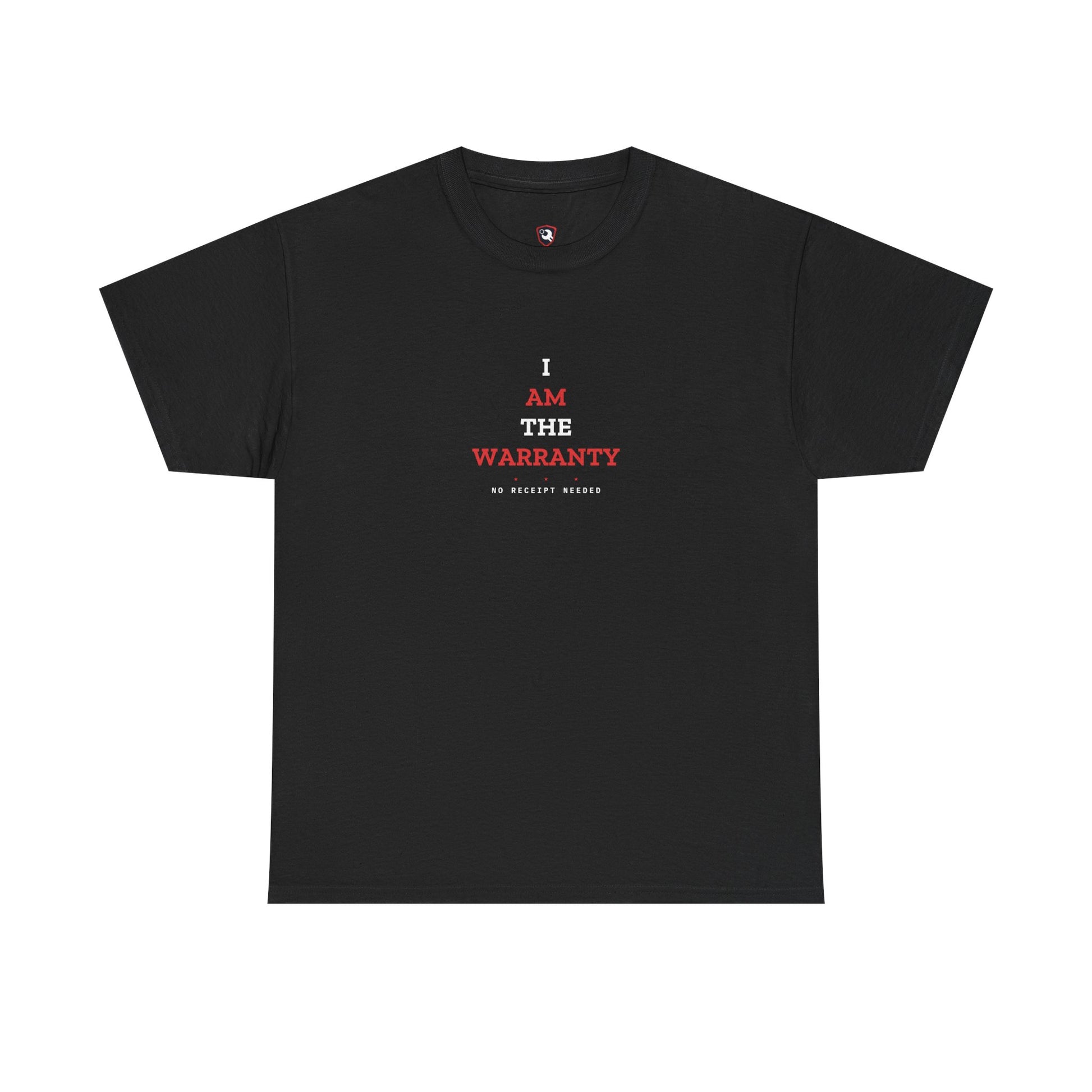 I Am The Warranty — Black