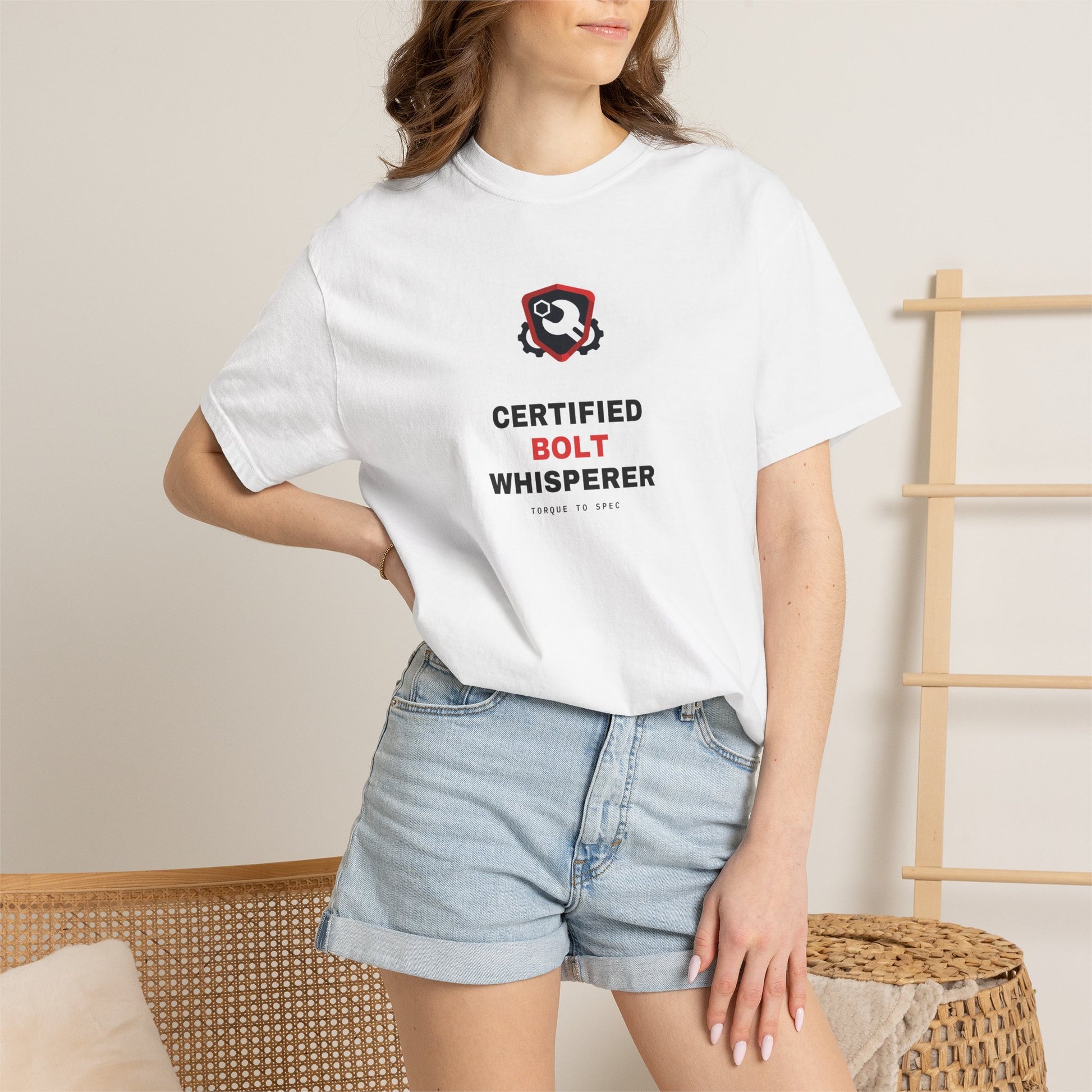 Certified Bolt Whisperer — White