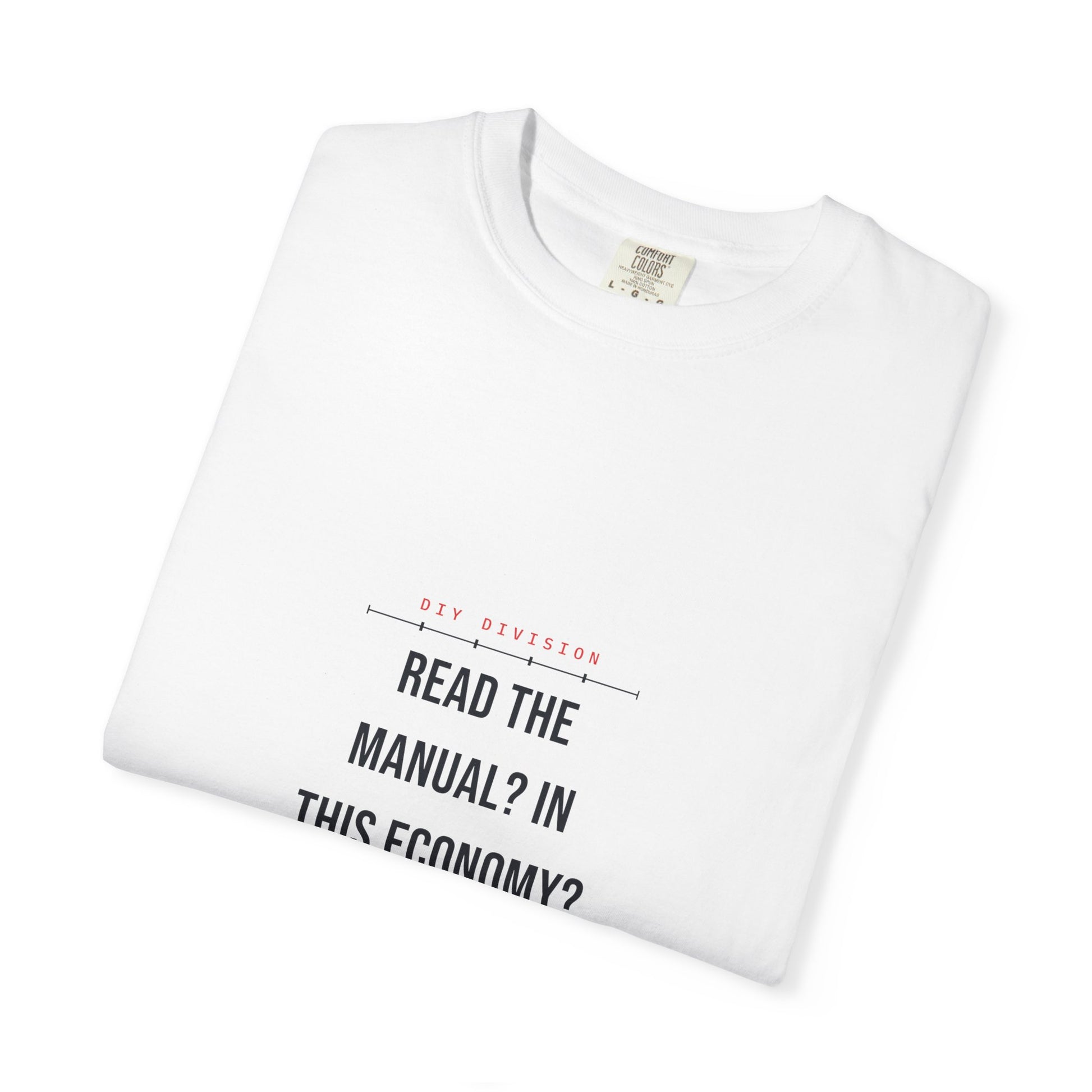 Read The Manual? In This Economy? — White