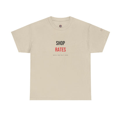 Shop Rates — Heavyweight Tee — Tool Army