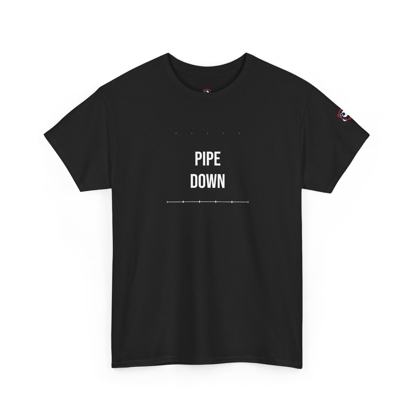 Pipe Down — Heavyweight Tee — Tool Army