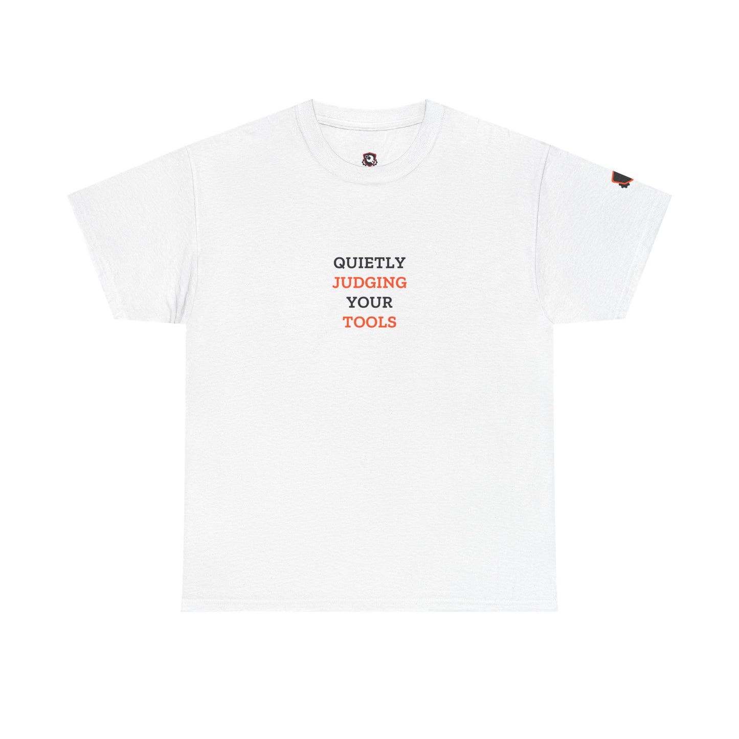 Quietly Judging Your Tools — Heavyweight Tee — Tool Army