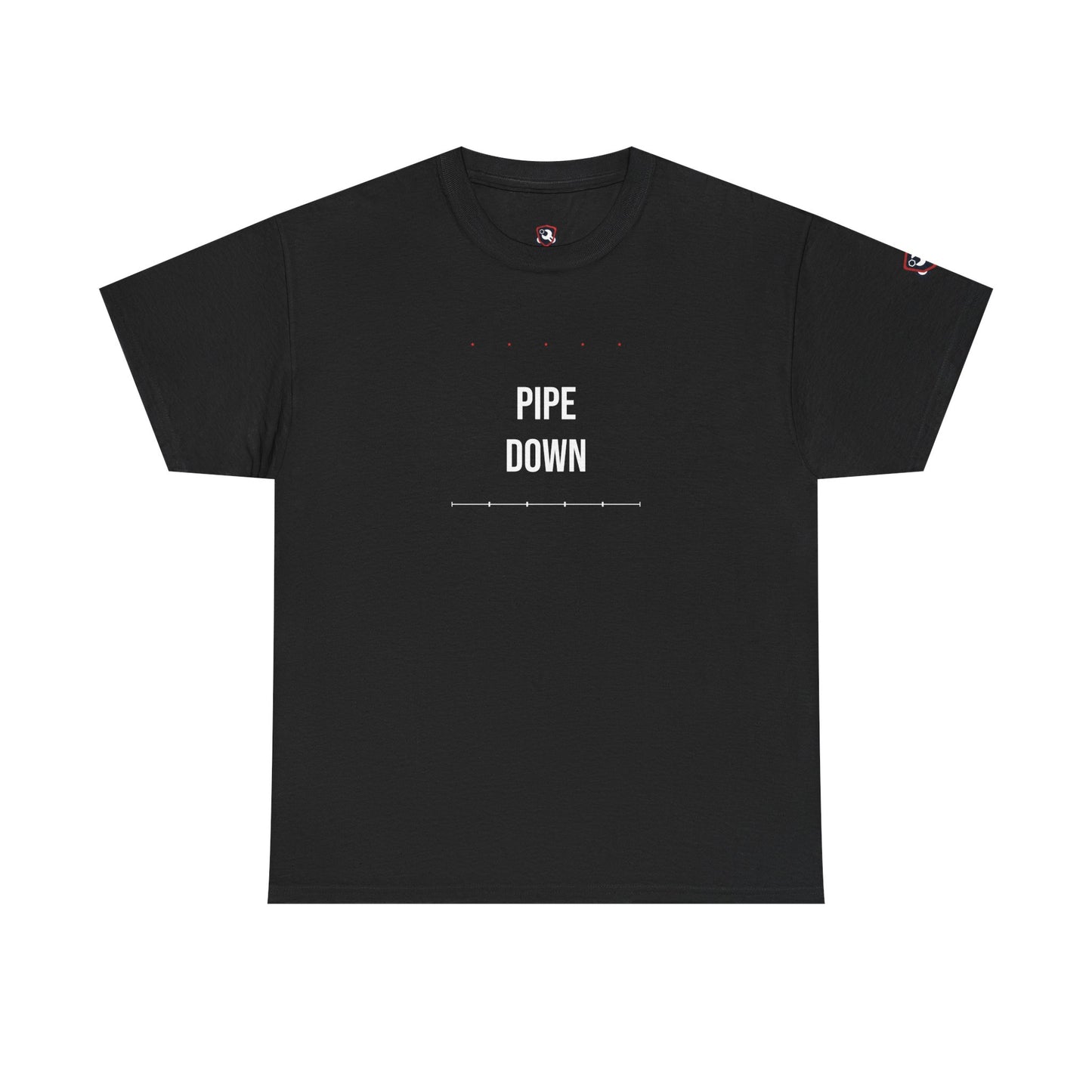 Pipe Down — Heavyweight Tee — Tool Army