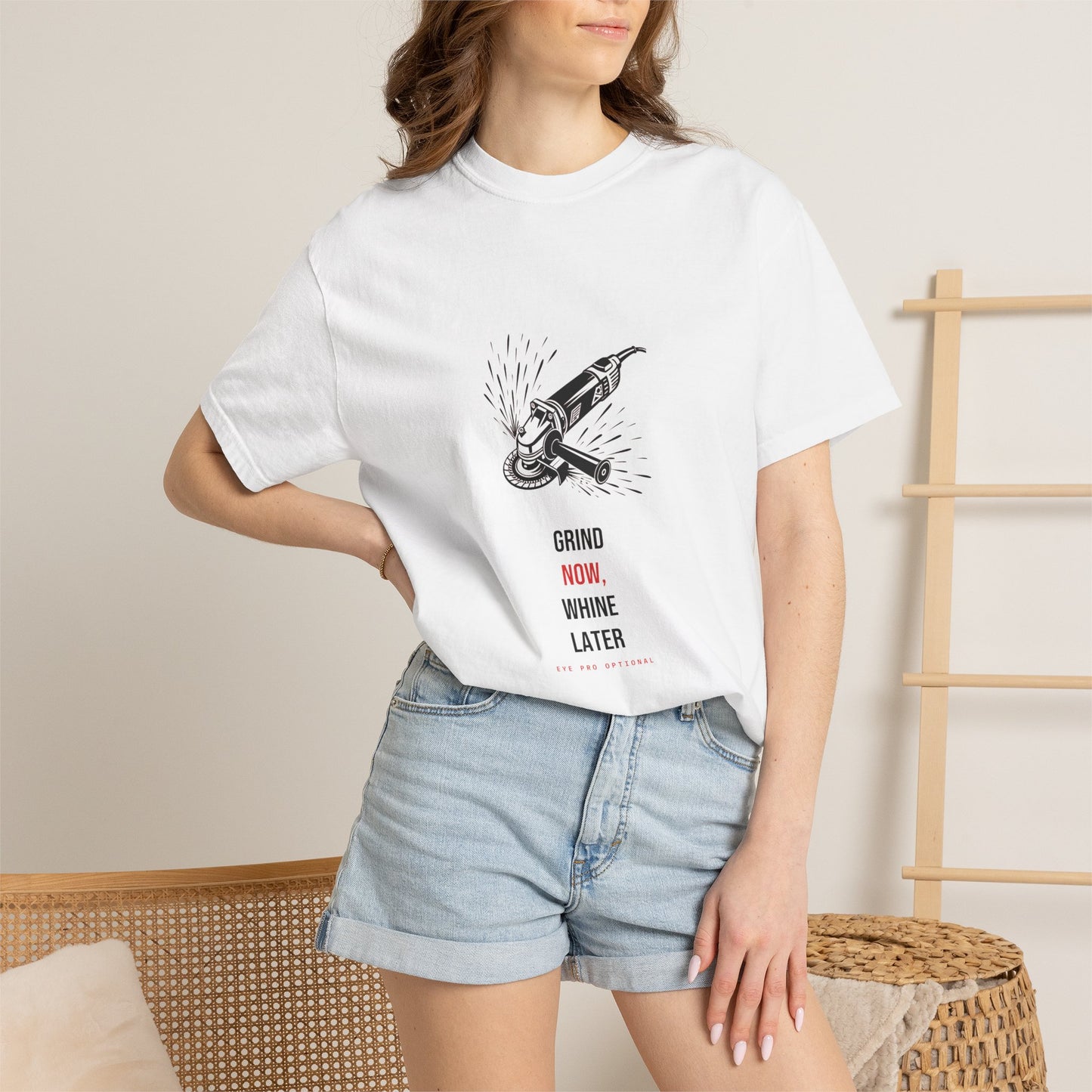 Grind Now, Whine Later — Heavyweight Tee — Tool Army