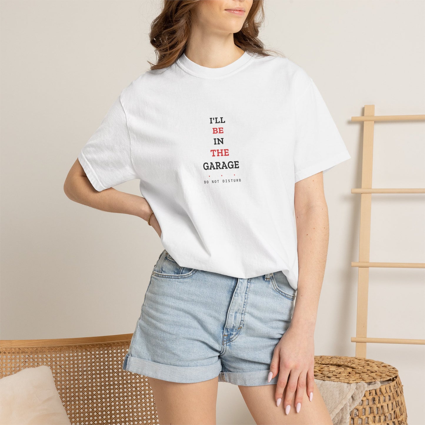 I'll Be In The Garage — White