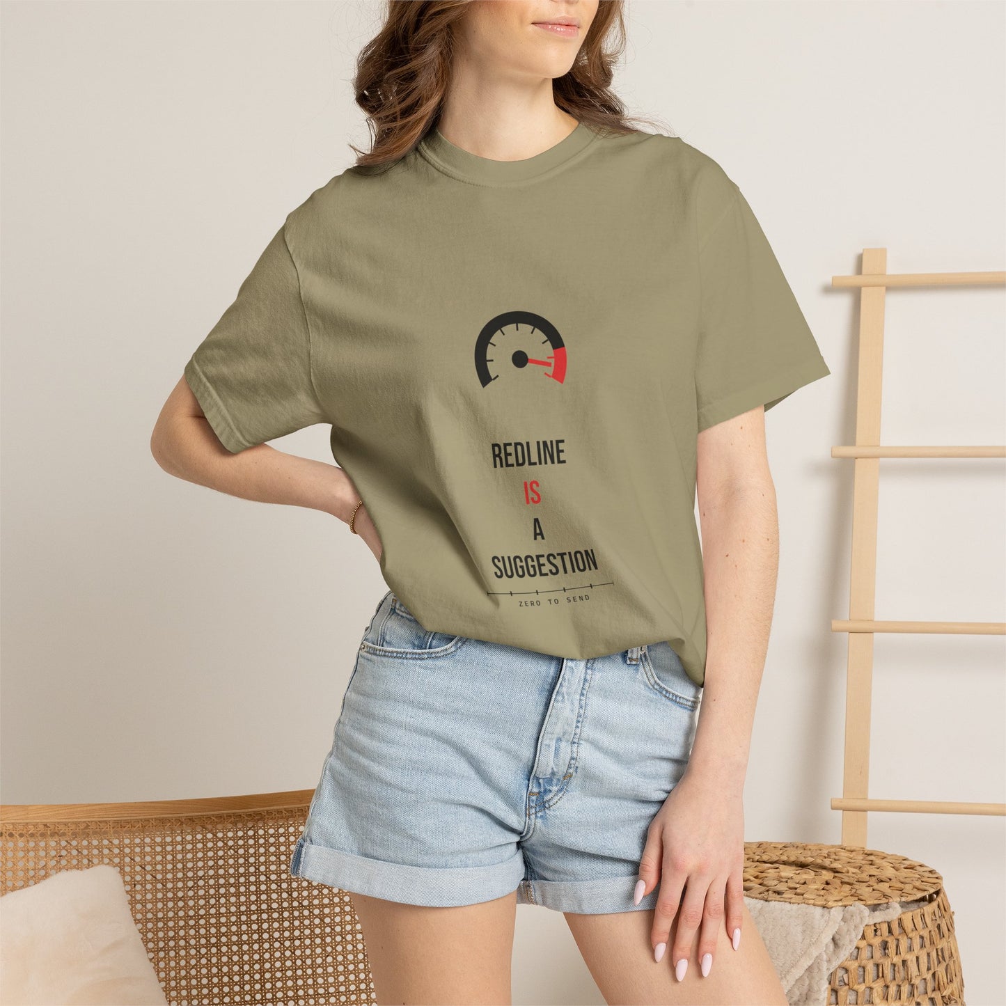 Redline Is A Suggestion — Khaki