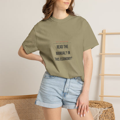Read The Manual? In This Economy? — Khaki