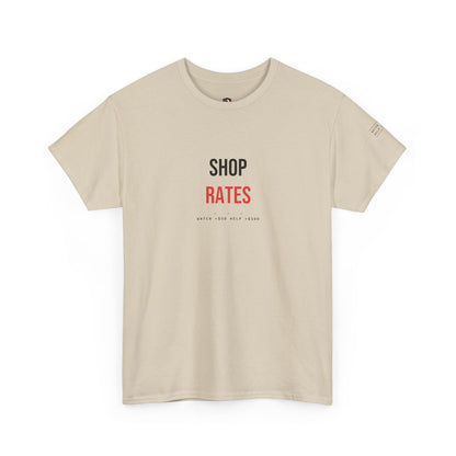 Shop Rates — Heavyweight Tee — Tool Army