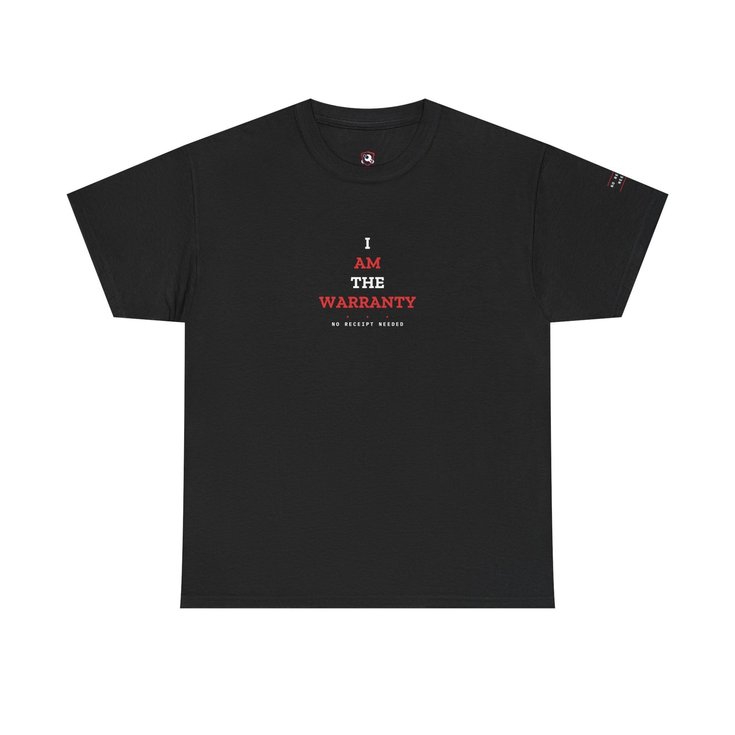 I Am The Warranty — Heavyweight Tee — Tool Army