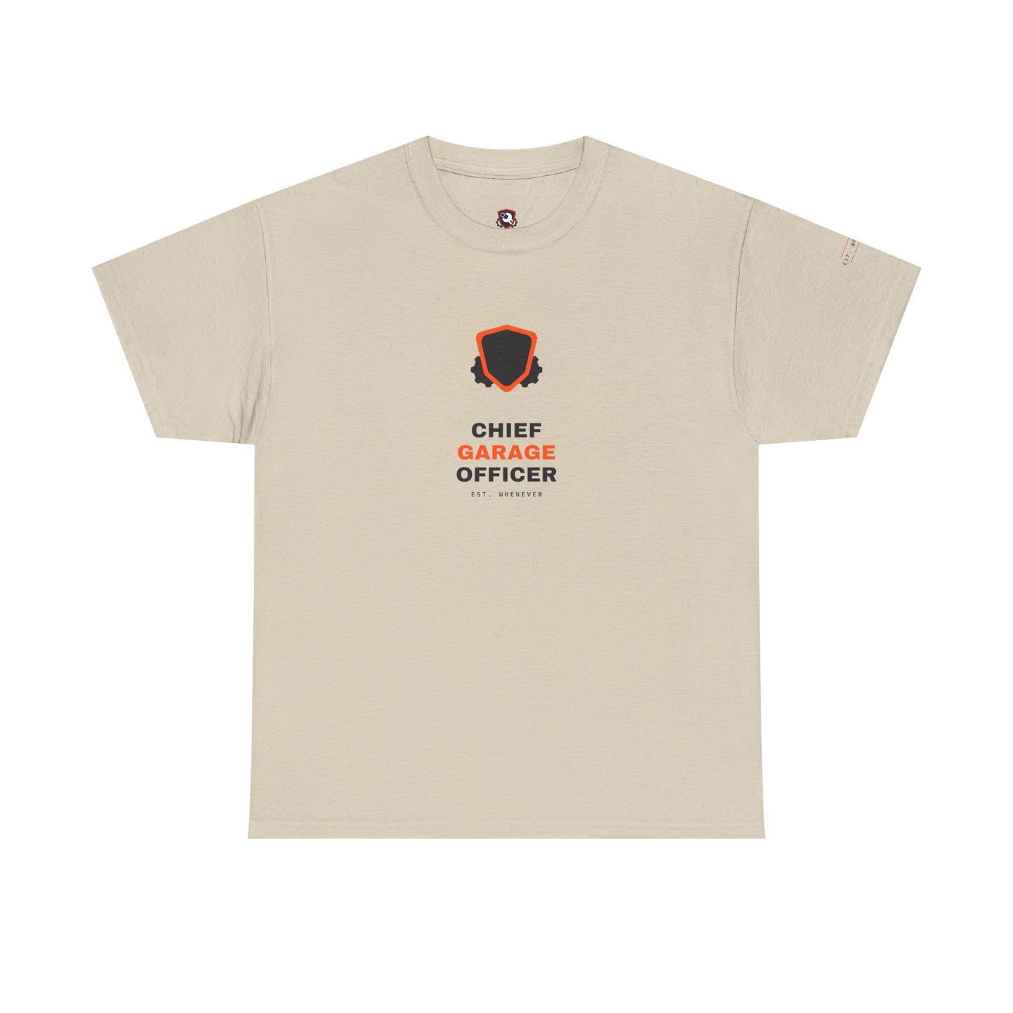 Chief Garage Officer — Heavyweight Tee — Tool Army