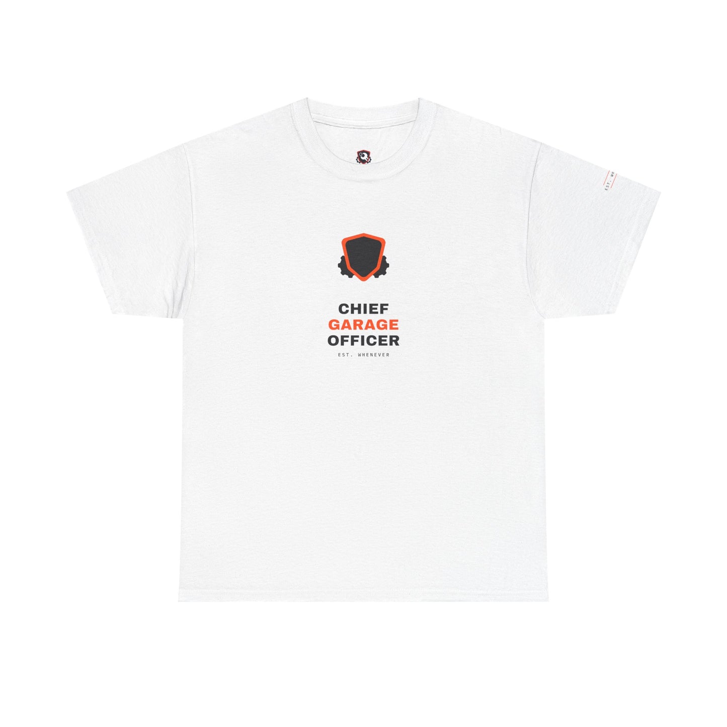 Chief Garage Officer — Heavyweight Tee — Tool Army