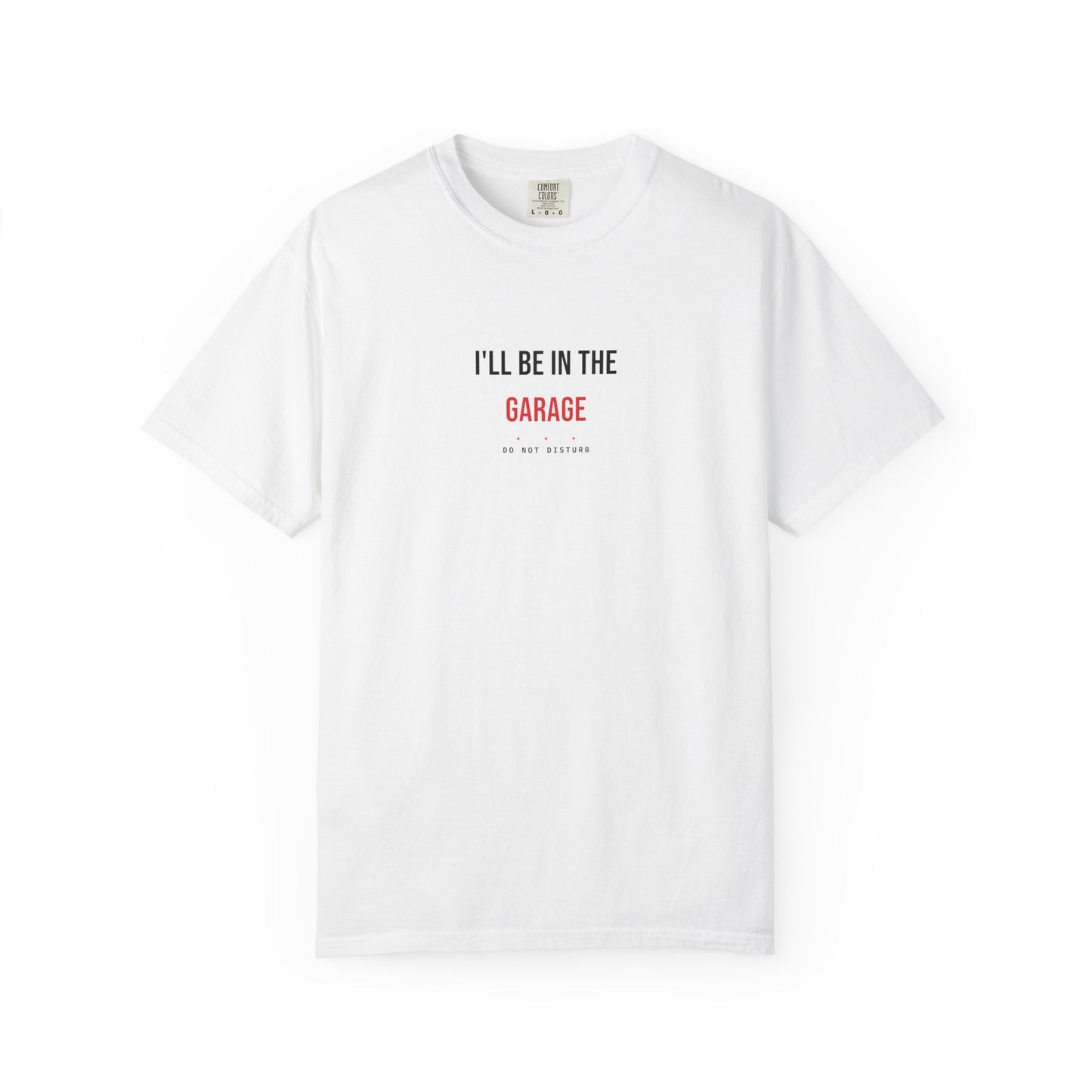 I'll Be In The Garage — White