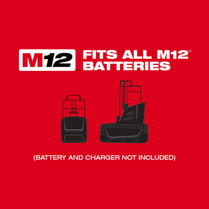 Milwaukee 2560-20 M12 FUEL Llave de carraca de alcance extendido de 3/8 pulg.
