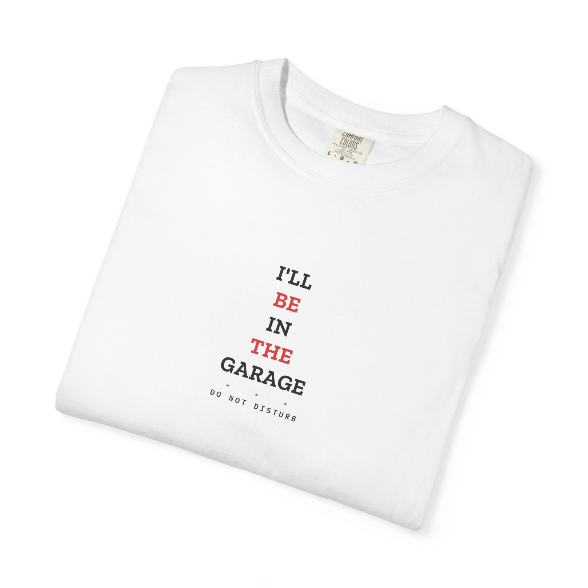 I'll Be In The Garage — White