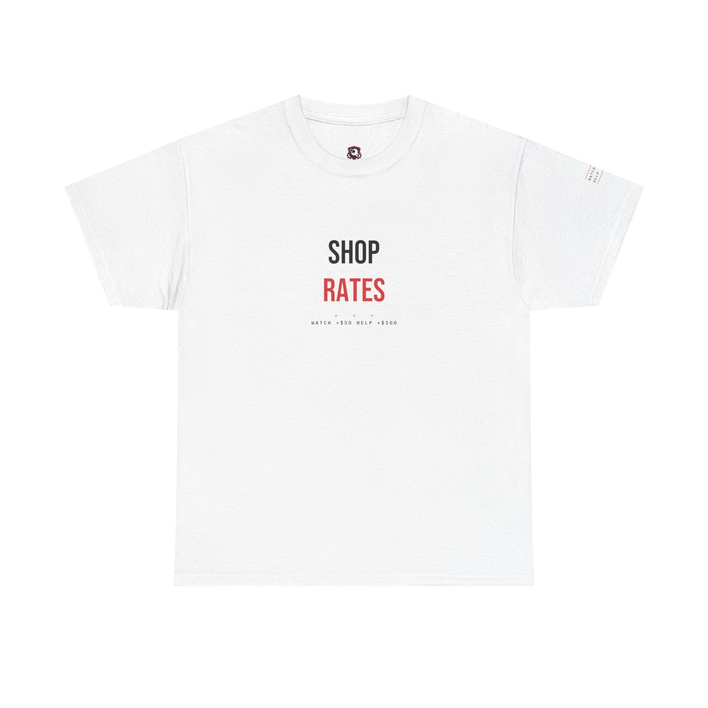 Shop Rates — Heavyweight Tee — Tool Army