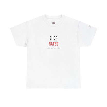 Shop Rates — Heavyweight Tee — Tool Army