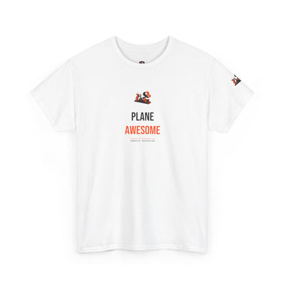 Plane Awesome — Heavyweight Tee — Tool Army