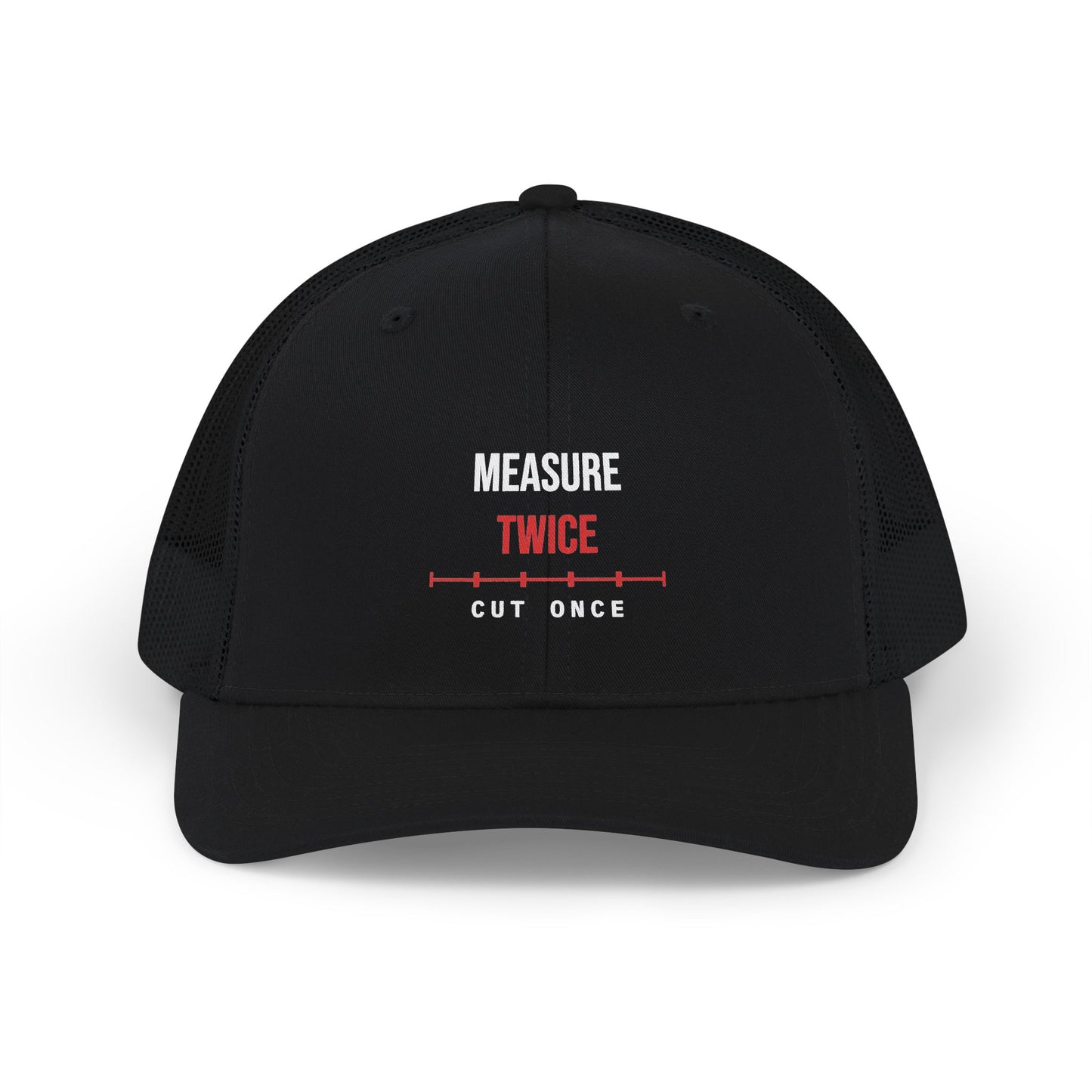 Measure Twice — Trucker Cap — Tool Army