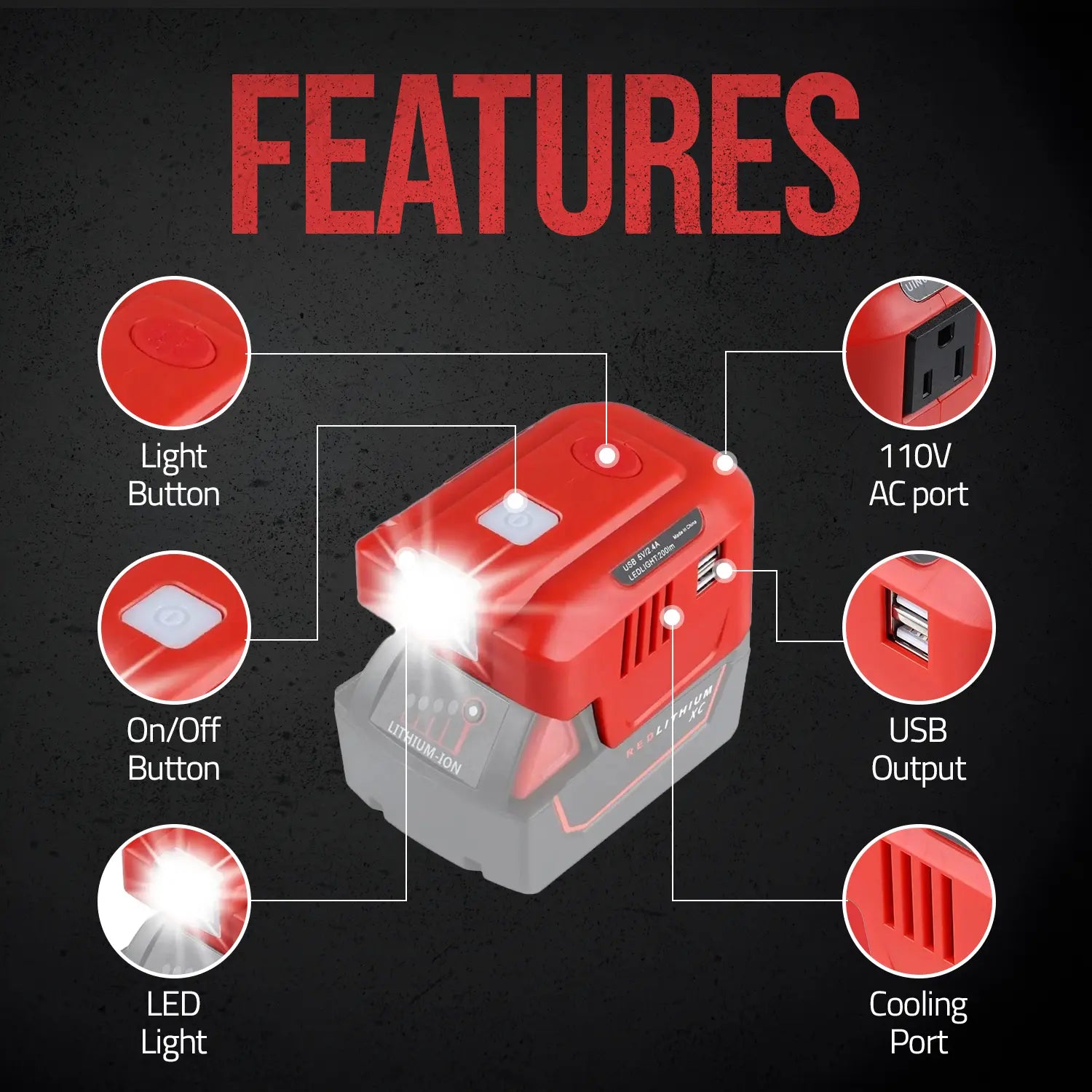 M18 Power Inverter Tool Army