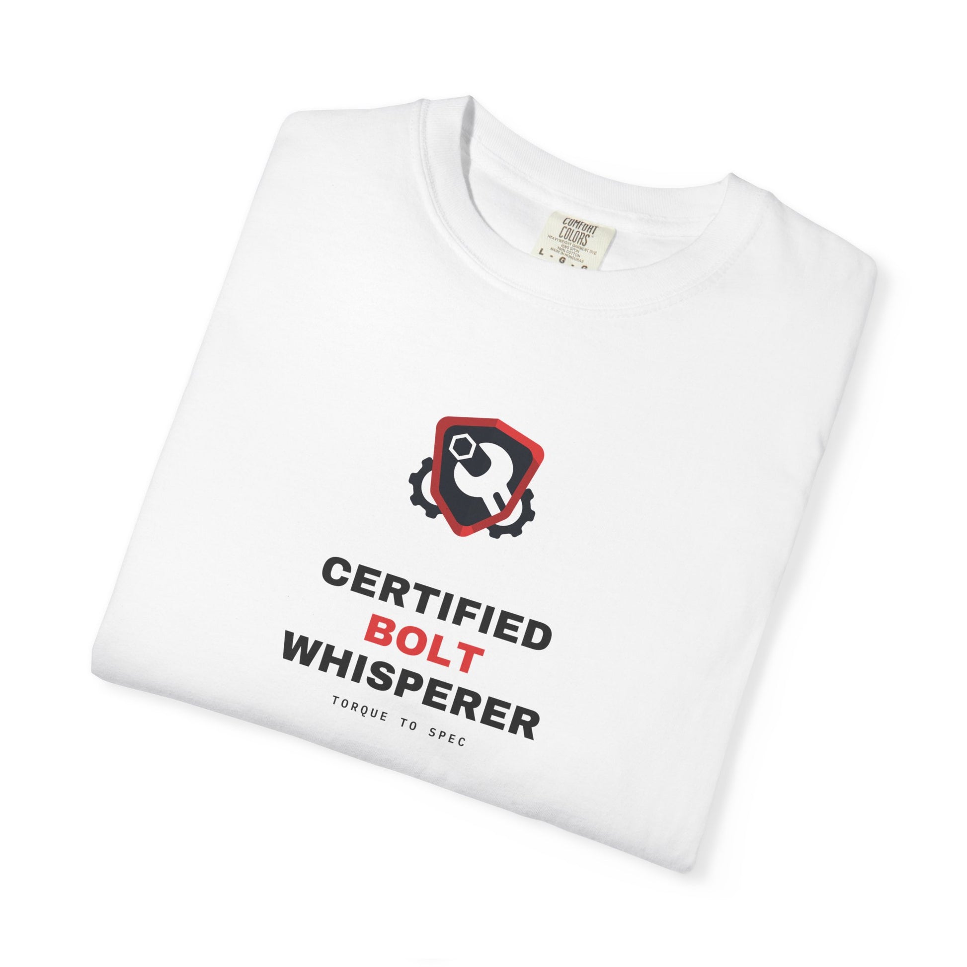 Certified Bolt Whisperer — White