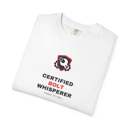 Certified Bolt Whisperer — White