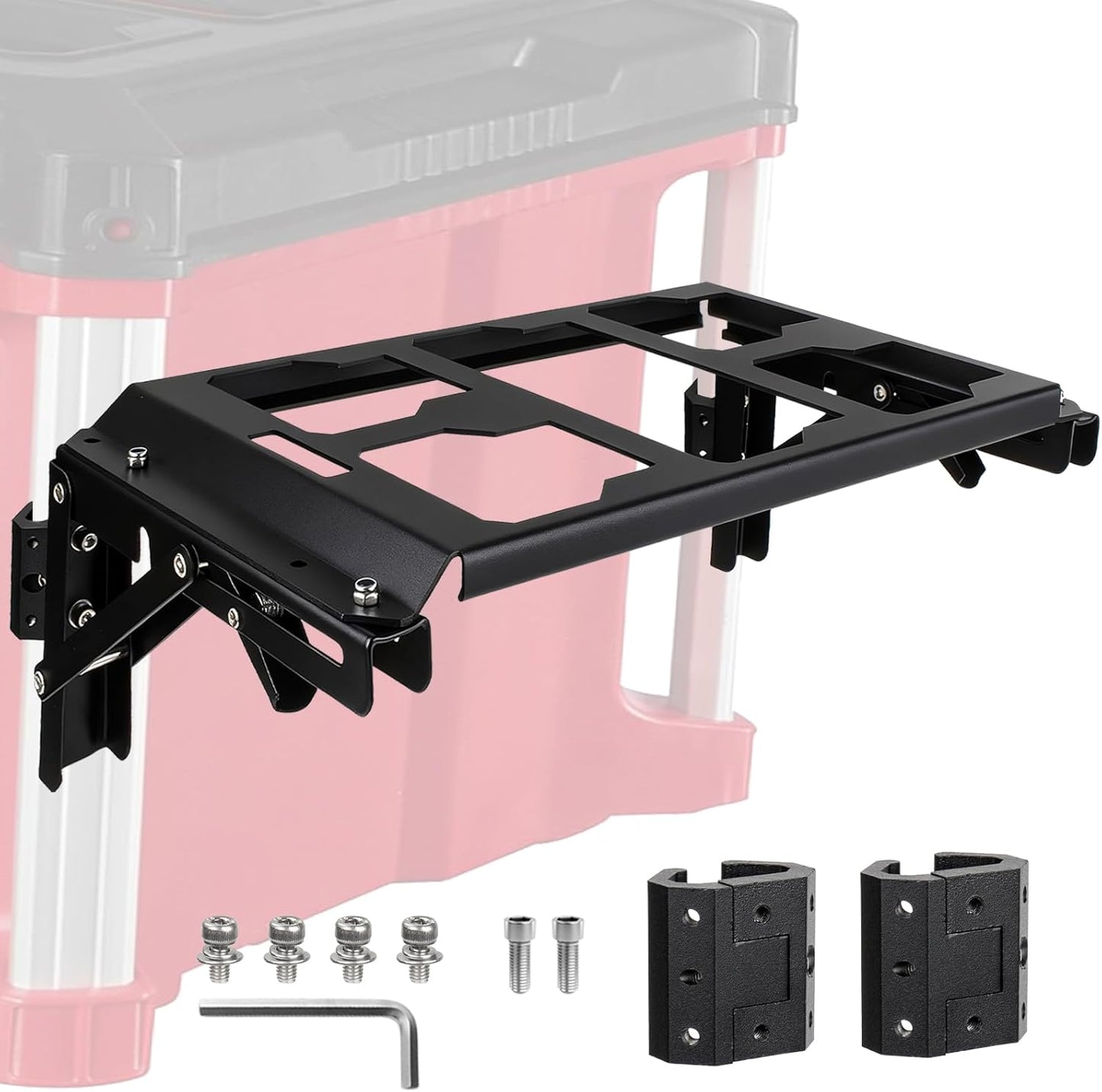 Folding Metal Side Table for Milwaukee Packout